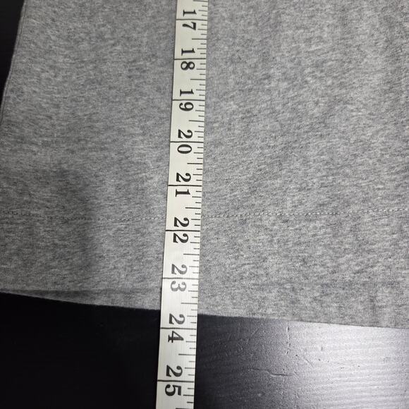 Madewell Split Back Sleeveless Grey Top Size Med - Picture 4 of 6